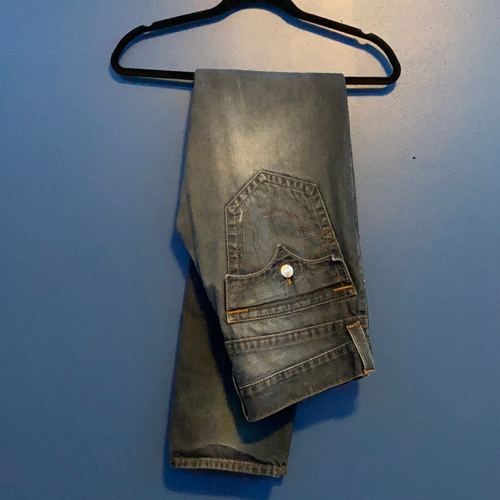 Size 30 True Religion Dark Blue Jeans